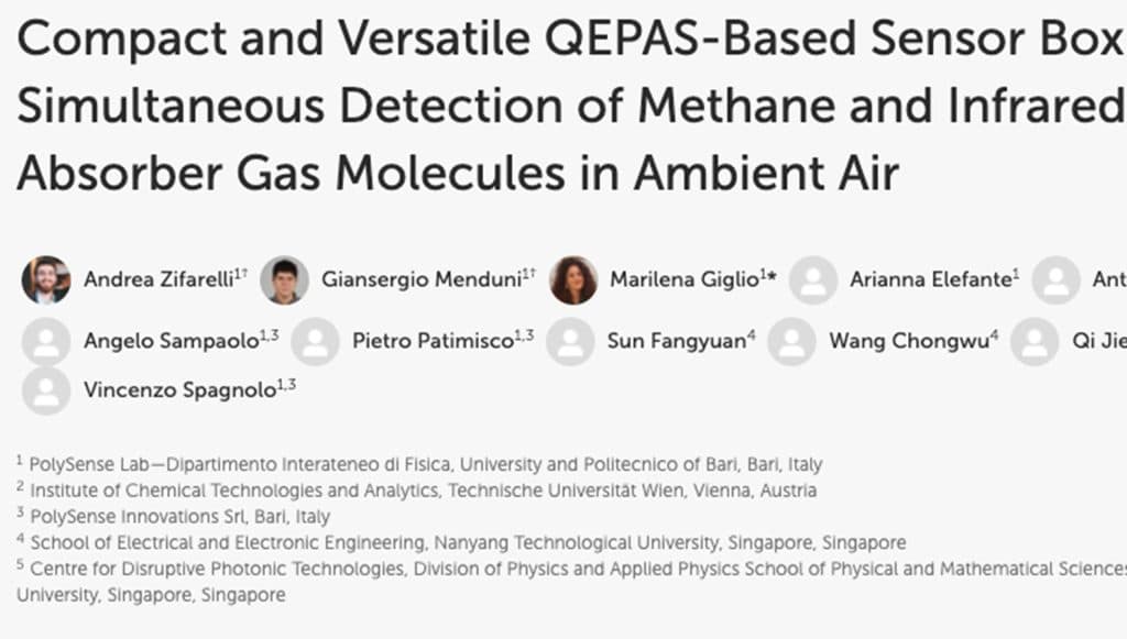 Compact and Versatile QEPAS-Based Sensor Box for Simultaneous Detection of Methane and Infrared Absorber Gas Molecules in Ambient Air