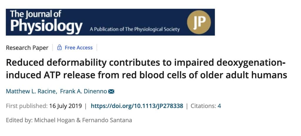 The Journal of Physiology – Impaired deoxygenation induced ATP release