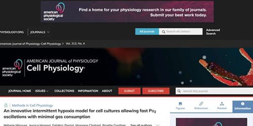 APS - Intermittent Hypoxia Model - Scientific Paper