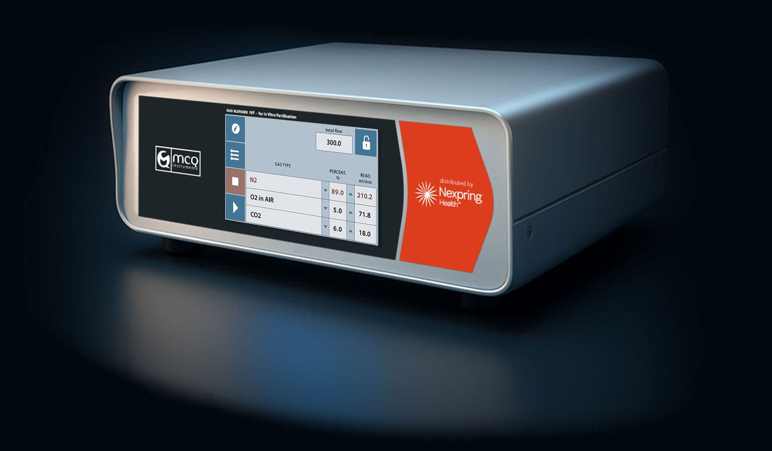Gas Blender IVF for In Vitro Fertilization - MCQ Instruments