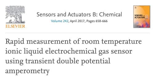 ELSEVIER 2017 - Scientific Paper - Gas Sensor Calibration
