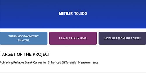 TGA DSC - Business Case Mettler Toledo