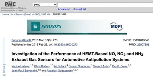 PMC – Exhaust Gas Sensors for Automotive Antipollution